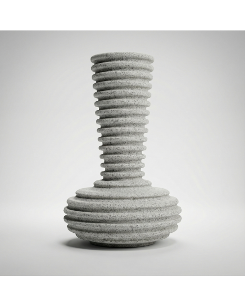 Decomini STRATA | El Yapımı Hafif Beton Saksı