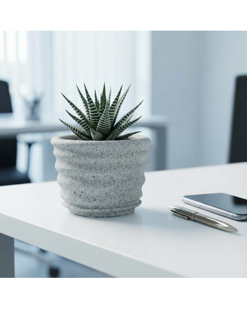 Decomini AETHERIS — El Yapımı Hafif Beton Saksı