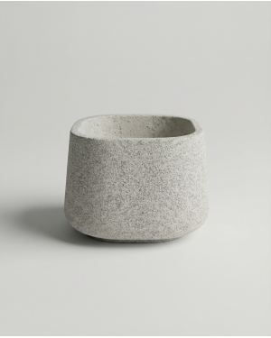 Decomini LUNIS — El Yapımı Hafif Beton Saksı